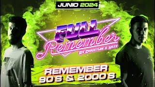 SESION REMEMBER 90 CANTADITAS  TEMAZOS 2000 JUNIO 2024 Christian & Yose #remember #musica  #90s