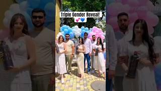 TRIPLE GENDER REVEAL!  CONGRATS TO ALL THE BEAUTIFUL COUPLES!! Credit: @whitedaywhiteday1