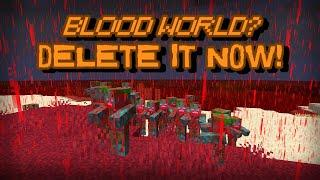 If Your World Turns to Blood, DELETE IT! Minecraft Creepypasta UNCUT