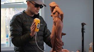 3D Scanning a Terracotta Sculpture with Creality Lizard