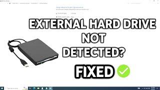 (FIXED) External Hard drive Not Detected Problem in windows 10/11 (quick fix) | 2024