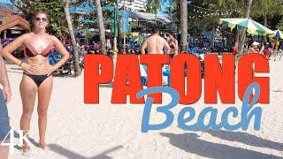 【4K】Phuket 2022 Patong Beach - Amazing Thai Ambiance