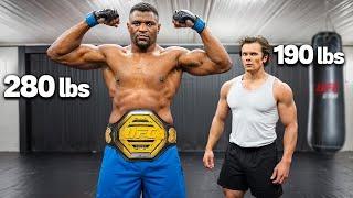 Training W/ MMA’s Strongest Fighter Francis Ngannou