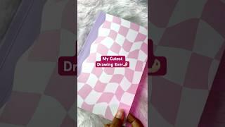 Cutest drawing with Alcohol Markers!️ #shorts #trending
