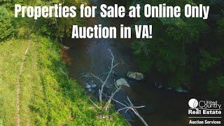 SOLD - Properties for Sale at Online Only Auction in VA!