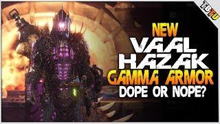 NEW VAAL HAZAK GAMMA ARMOR SET! DOPE OR NOPE Monster Hunter World Event Armor