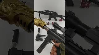 Dragon Gun Tec-9! Испытание на стрельбу из игрушечного пистолета - Карабин M4 и игрушки Tec-9 #шорты