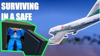 Surviving In A Safe! | Survive A Plane Crash | With Ben