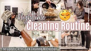 2024 NIGHT TIME CLEANING MOTIVATION :: THERAPEUTIC AFTER DARK CLEANING ROUTINE