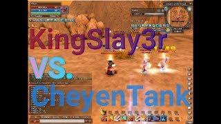 AruaRose Online - CheyenTank vs KingSlay3r