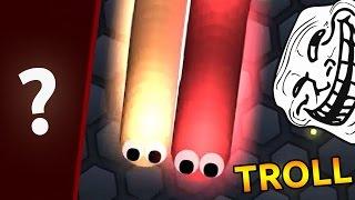 TROLLING PEOPLE IN SLITHERIO (Funny Moments)  | Slither.io