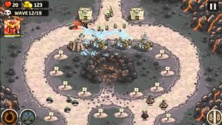 Kingdom Rush - Forsaken Valley(level 11) [HD] - "Veteran-Campaign" 11#Walkthrough