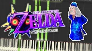 The Legend of Zelda Majora's Mask - Astral Observatory Theme Piano Tutorial Synthesia