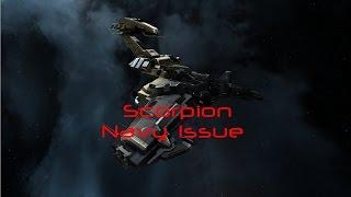 EVE online Scorpion Navy Issue лучший шип для новичков - миссии 4лвл