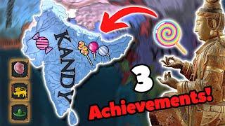 Buddha Forces India To Love Candy in EU4 | 3 Rare Achievements