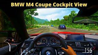 BMW M4 Coupe Cockpit View - Forza Horizon 5 | Logitech G29 Steering Wheel Gameplay