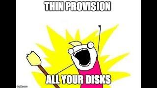 Thick vs Thin provisioned vmdk when using VMware vSphere ESXi and Nutanix AOS