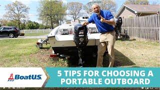 Choosing an Outboard Motor for a Small Boat | BoatUS