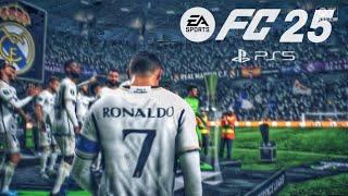 (PS5)EA Sports FC 25 | Real Madrid vs Barcelona | MESSI vs RONALDO | ●Legendary Gameplay 4K (2024)