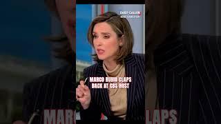 Marco Rubio CLAPS BACK at Clueless CBS Host