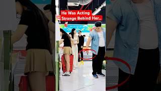 He Was Acting Strange Behind Her… I Knew I Had to Step In #ONEMAN #kindnessmatters #protectwomen