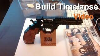 Ausini brick gun Magnum Revolver build Timelapse.