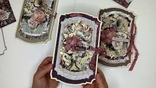 Обзор | Открытки | Antique Shop от Mintay #скрапбукинг #scrapbooking #скрапобзор