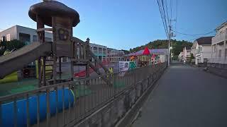 Night walk in rural Sakura city of Chiba prefecture - to the lake and back, Japan 2024・4K HDR