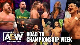 Take a Special Look at 3 Championship Matches & More | AEW Road to Championship Week, 4/12/22