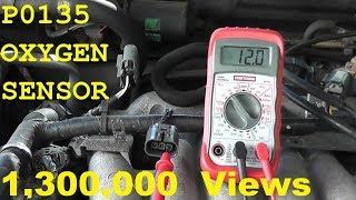 How To Test and Replace an Oxygen Sensor P0135
