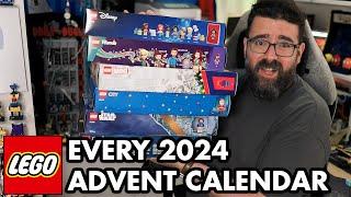 Which 2024 LEGO Advent Calendar is the BEST? (Unboxing & Ranking All 6!)