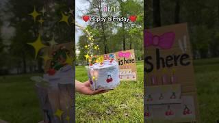 Send this for your friend's birthday. #birthday #happybirthday #cake #craft