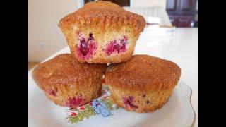 Najjednostavniji MAFINI OD VIŠANJA ili drugih bobica i najukusniji!  Brzo i lako. CHERRY MUFFINS!!