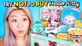 $25 Hello Kitty & Friends Try Not To Buy Challenge!