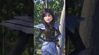 Астрид и хедер как приручить дракона миниклип #hiccupandtoothless #astrid #dragonzlor