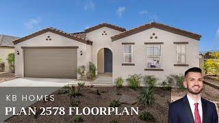 Discover the Perfect Home - KB Homes Model Home Plan 2578 | Phoenix, Arizona | 4BR/2BA + Flex Space