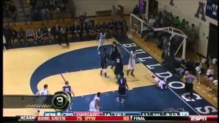 ESPN Top 10 - Wesley Saunders - Harvard Men's Basketball at Yale