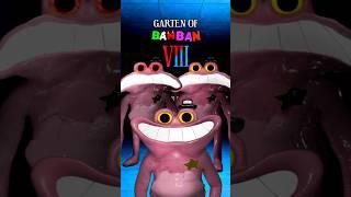 Garten of Banban 8 - Sheriff Toadster New Evolution Comparison #shorts #gartenofbanban #shortvideo