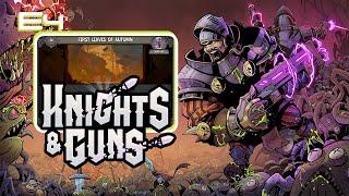 KNIGHTS & GUNS | Stage E4 (First Leaves of Autumn) | Gameplay 2 Players!