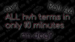 ALL hvh terms explained in 10 minutes