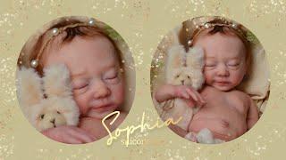 Silicone reborn doll Sophia 16 inches by Tanya Latashevska/ June 2022