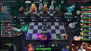 6 Beasts 4 Warlocks! Dota Auto Chess S25 King+ Games!