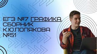 Решение ЕГЭ №7 Графика по информатике | Сборник К. Ю. Полякова №51