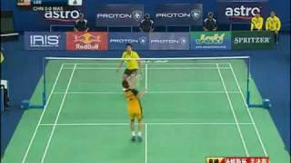 Thomas Cup 2010 Mens Single Semi Finals Lin Dan vs Lee Chong Wei 4/12