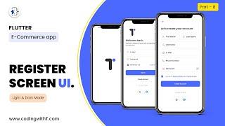 Flutter Signup Page Design - Signup Page Flutter 2023