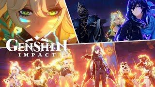 Natlan 5.1 All Cutscenes Complete Compilation | Story & Archon Quest Parts 3 To 4 | Genshin Impact