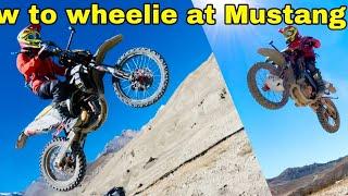 Upper Mustang Hidden Trial with @GrahamJarvis   Stunt || MRB Vlog