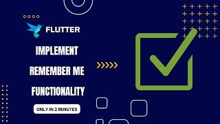 Flutter Login Remember Me | Get Storage | Keep User Logged In