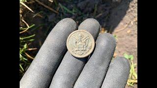 Digging Old Military Buttons in Utah