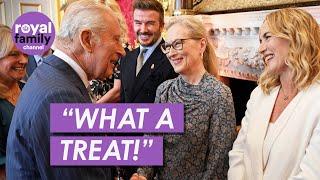 King Charles’ Joyful Reaction to Meryl Streep at Star-Studded Ceremony